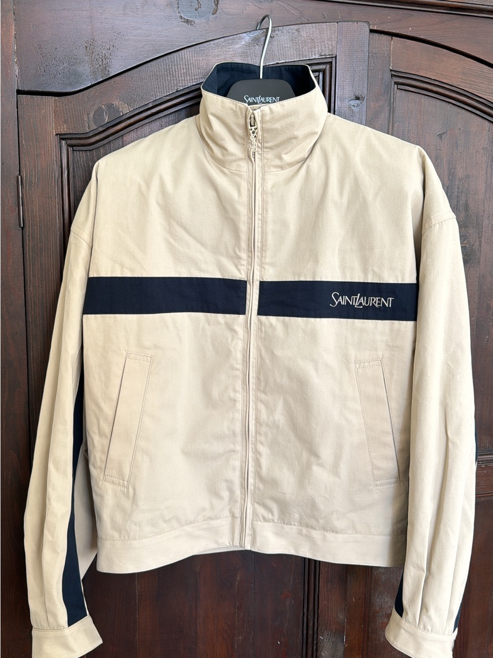 SAINT LAURENT JACKET IN COTTON